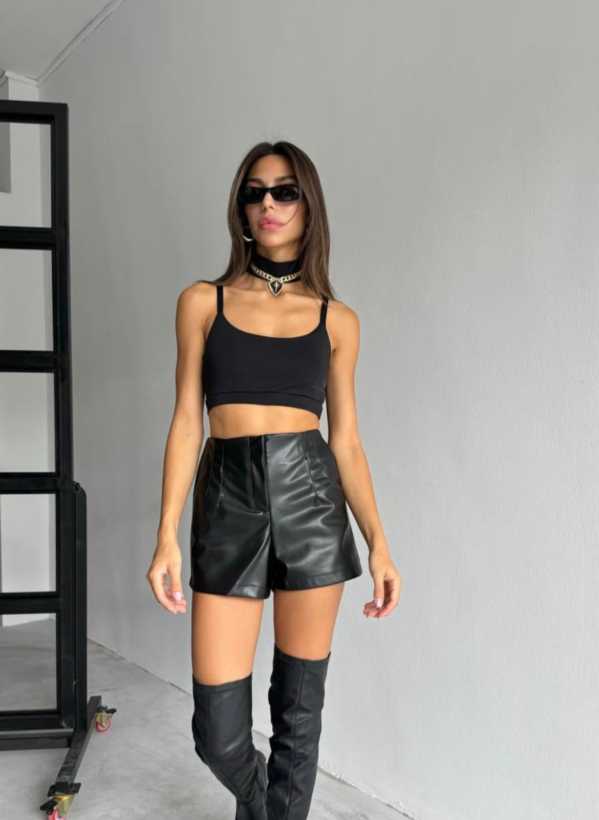 Leather Shorts